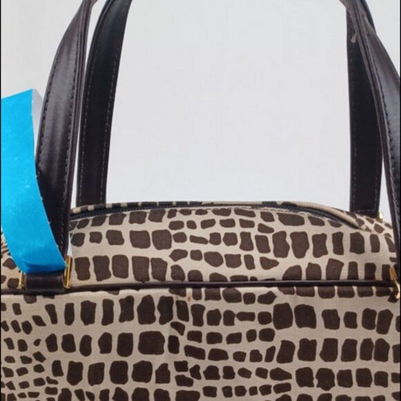 Kate Spade SAFARI Weekender Travel Satchel in Brown $295+ - Picture 12 of 12